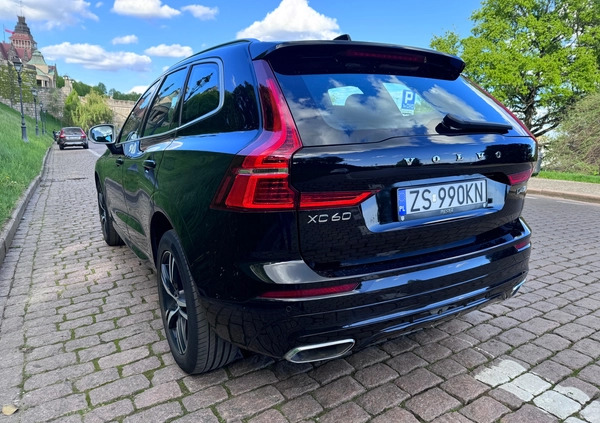 Volvo XC 60 cena 158000 przebieg: 90000, rok produkcji 2019 z Szczecin małe 56